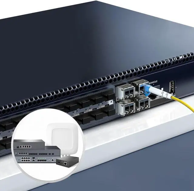 Alt view image 4 of 5 - 2PCS/PACK SFP 1.25Gb/s Bi-directional Transceiver 1310nm/1550nm 20km Single LC Connector 1000Base-LX Ethernet Module for Cisco, Ubiquiti UF-SM-1G, Netgear, Mikrotik OP5420D-35