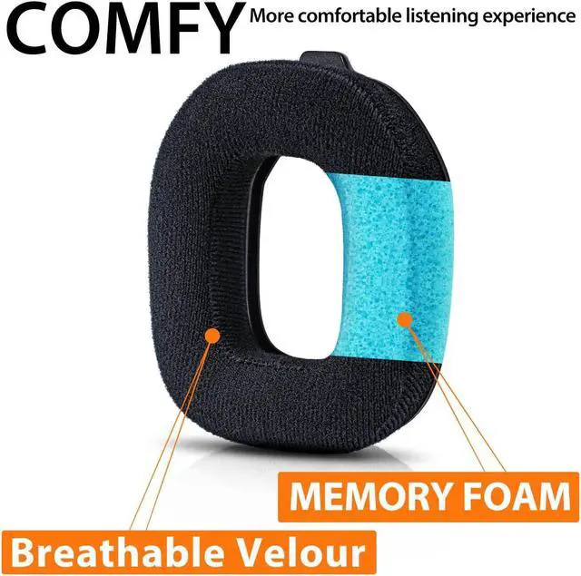 Alt view image 2 of 5 - A50 Mod Kit Gen 3 - Earpads Compatible with Astro A50 Gen 3 Headset I Headband/Replacement Ear Cushions/Microphone Foam - Not Suitable for A50 Gen 4 (GEN 3 Velour)