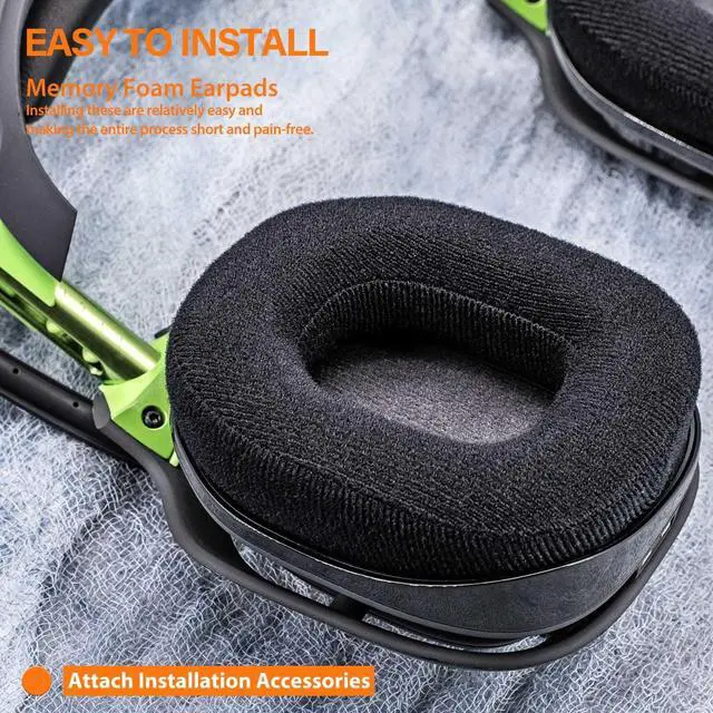 Alt view image 5 of 5 - A50 Mod Kit Gen 3 - Earpads Compatible with Astro A50 Gen 3 Headset I Headband/Replacement Ear Cushions/Microphone Foam - Not Suitable for A50 Gen 4 (GEN 3 Velour)