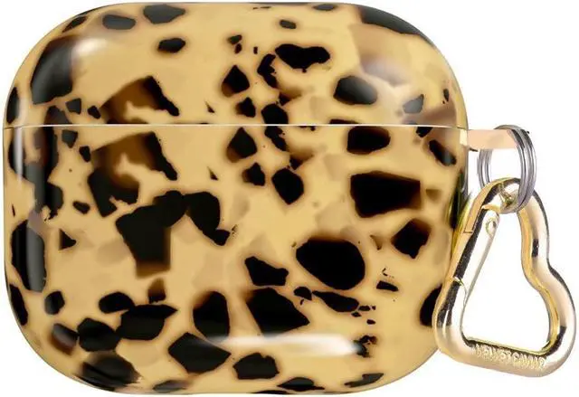Main image of Velvet Caviar AirPods 3rd Generation Case Cute Protective Cover - Compatible with Apple AirPods 3 Case for Women with Keychain - Gen 3 (2021) - Tortoise Shell