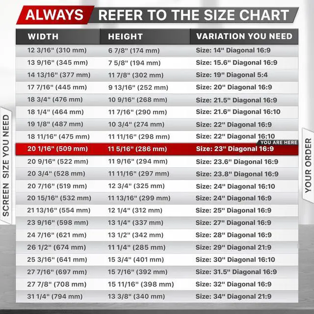 Alt view image 5 of 5 - VINTEZ 23 Inch 16:9 Computer Privacy Screen Filter for Widescreen Monitor and Laptop - Anti-Glare - Anti-Scratch Protector Film - Data Confidentiality Shield [1 Pack]