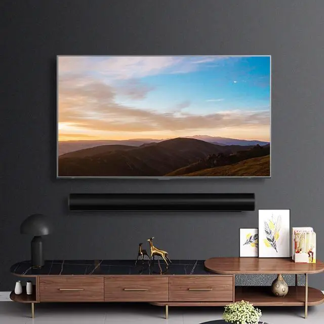 Alt view image 3 of 5 - WALI Soundbar Wall Mount, Designed for Sonos Arc, Low Profile Sound Bar Mount Bracket Under TV with Hardware Kit, Easy to Install (SON003-B), Black