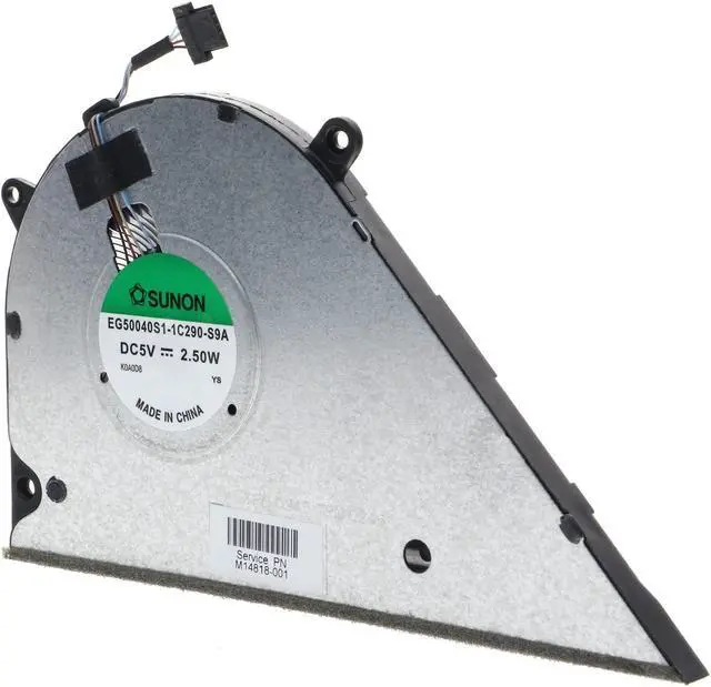 Alt view image 4 of 4 - Replacement Integrated CPU Cooling Fan for HP Pavilion 15-EH 15Z-EH 15-EG0067st 15-EG0065st 15-EG0078TU 15-EG0073cl 15EG-0053cl M14818-001 EG50040S1-1C290-S9A
