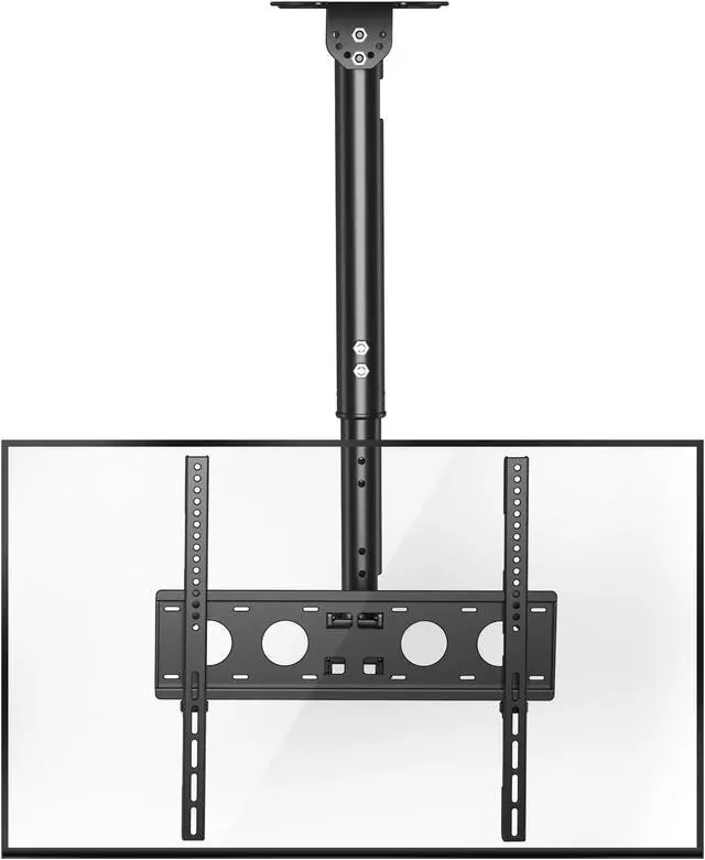 Main image of XINLEI Ceiling TV Mount Full Motion TV Bracket for Most 26 to 65 Inch Flat Curved TVs/Monitors, Swivel Tilt Height Adjustable Hanging TV Mount, Hold up to 100 Lbs, VESA 400x400mm MCA3