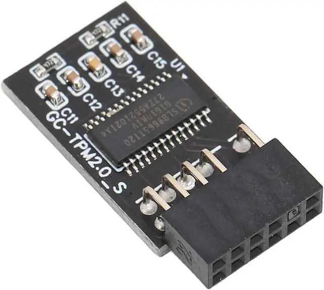 Main image of TPM 2.0 Encryption Security Module Compatible with Remote Card Windows 11 Upgrade LCP SPI TPM2.0 Module 12 pin for GIGABYTE Motherboards