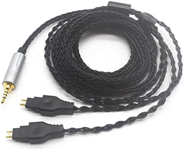 Alt view image 2 of 5 - Youkamoo Replacement Upgrade Cable Compatible for Sennheiser HD580 HD600 HD650 HD660S HD58X HD6XX Headphones Upgrade Cable (2.5mm Balanced, 16.5 ft (5 m))