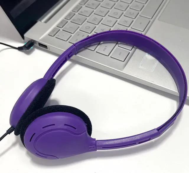 Alt view image 5 of 5 - ZHENWAY 30 PACK Bulk Kids Classroom Headphones for School Travel or Home Use (MIX COLOR)