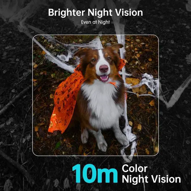 Alt view image 5 of 5 - ZUMIMALL Security Cameras Wireless Outdoor, 2K Solar Cameras for Home Security with Magnetic Mount, Color Night Vision, Spotlight & Siren, AI Detection, IP66, Free Loop Recording, 2.4G WiFi Only