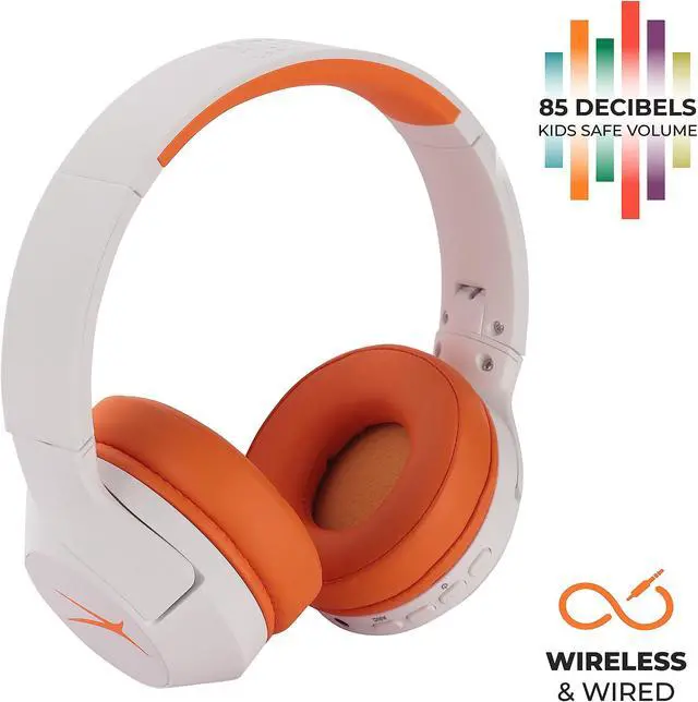 Alt view image 4 of 5 - Altec Lansing Kid Safe Noise Cancelling Wireless Headphones 15H Battery, 85dB Volume Limit, Foldable Design Powerful Sound, Active Noise Cancellation Perfect for Kids Ages 7+