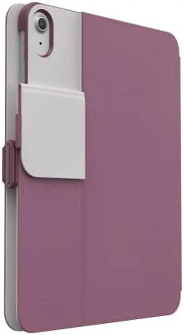 Alt view image 4 of 5 - Speck Case for iPad Pro 10th Generation 10.9 Inch - Drop & Camera Protection, Slim Multi Range Stand, Apple Pencil Holder - Plumberry/Crushed Purple/Crepe Pink