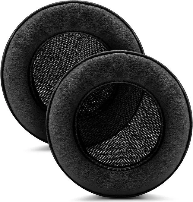 Main image of Brainwavz XL Large Replacement Memory Foam Earpads - Suitable for Many Other Large Over The Ear Headphones - Sennheiser, AKG, HifiMan, ATH, Philips, Fostex, Sony (Black Pleather)