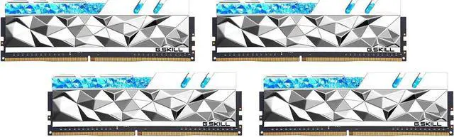 Main image of G.SKILL Trident Z Royal Elite Series (Intel XMP) DDR4 RAM 64GB (4x16GB) 3600MT/s CL16-19-19-39 1.35V Desktop Computer Memory UDIMM - Silver (F4-3600C16Q-64GTESC)