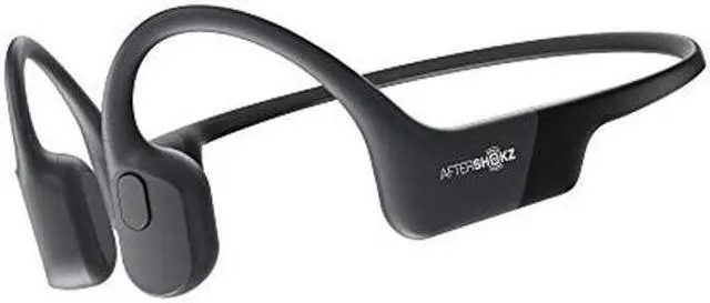 Main image of Aftershokz Aeropex (Rebranded as Shokz OpenRun) - Open-Ear Bluetooth Bone Conduction Sport Headphones - Sweat Resistant Wireless Earphones for Workouts and Running - Built-in Mic