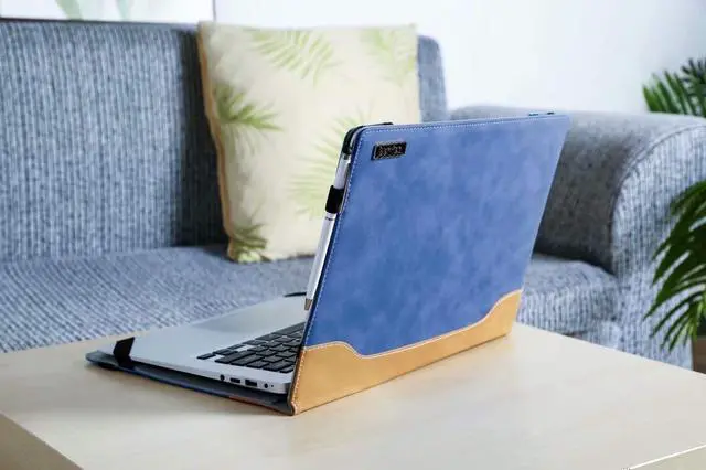 Alt view image 3 of 5 - Berfea Protective Case Cover Compatible with Dell Latitude 15 7530 7520, HP Envy x360 Laptop 15 fe000/ fh000/ ed100/ed000/es000/eu000/ee100 15.6" Laptop Notebook Sleeve(Blue)