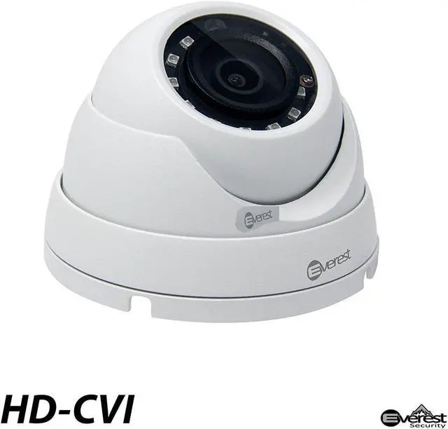 Main image of Everest Security(tm) 4 Megapixel HD-CVI Dome Camera 2.8mm Wide Angle Lens with Smart IR 1080P for HD-CVI ONLY Surveillance CCTV