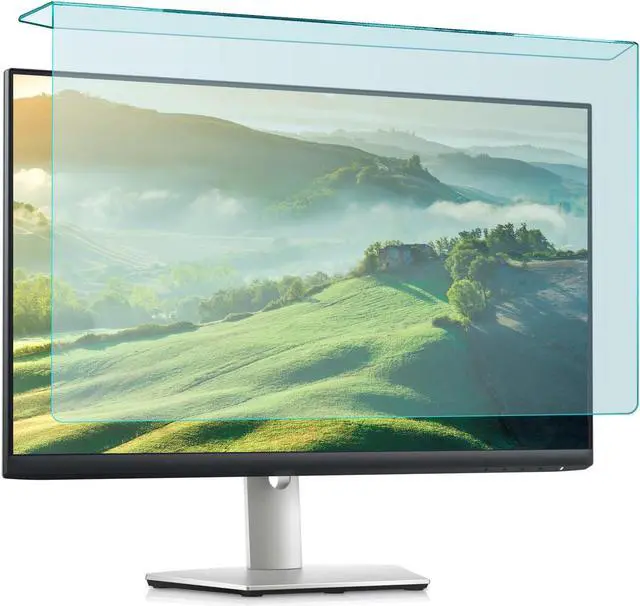 Main image of F FORITO 23-24 inch Blue Light Blocking Hanging Screen Protector Panel, Eye Protection Anti Blue Light Acrylic Filter for 23, 23.6, 23.8, 24" Diagonal Widescreen LED LCD PC Monitor