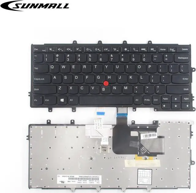Alt view image 2 of 5 - SUNMALL Keyboard Replacement compatible with lenovo thinkpad X230S X240 X240S X240I X250 X260 X270 Series Laptop Black US Layout