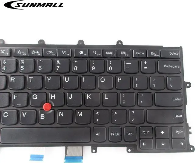 Alt view image 5 of 5 - SUNMALL Keyboard Replacement compatible with lenovo thinkpad X230S X240 X240S X240I X250 X260 X270 Series Laptop Black US Layout