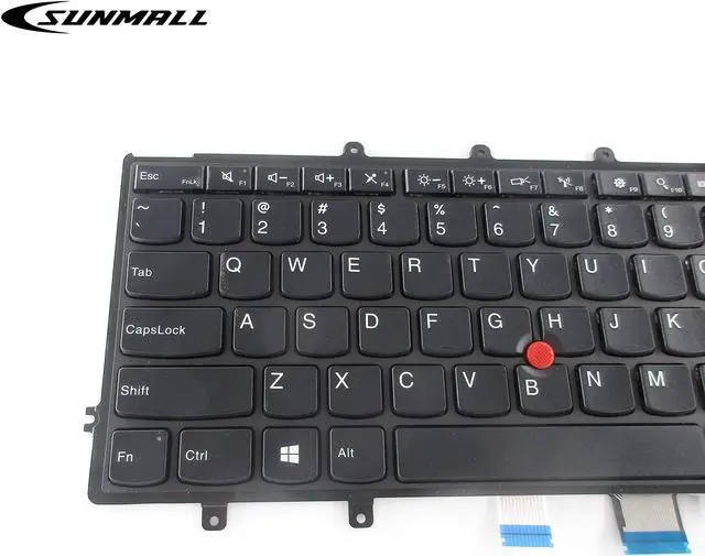 Alt view image 3 of 5 - SUNMALL Keyboard Replacement compatible with lenovo thinkpad X230S X240 X240S X240I X250 X260 X270 Series Laptop Black US Layout