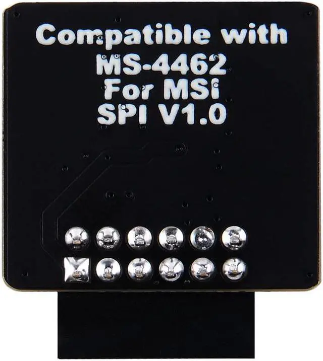 Alt view image 2 of 5 - NewHail TPM2.0 Module TPM SPI 12Pin Module with infineon SLB 9670 for MSI Motherboard compatible with TPM2.0(MS-4462)