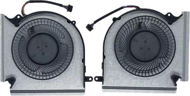 Alt view image 2 of 2 - QUETTERLEE New CPU + GPU Cooling Fan for MSI GE66 10SGS 10SFS 10SF 10UH 10UG 10UE 11UH 11UG GP66 Leopard 10UH 10UG 11UG 11UE GL66 MS-1541 MS-1542 MS-1543 Series PABD08008SH N453 PABD08008SH N454 Fan