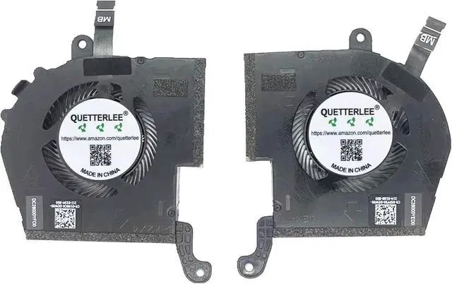 Main image of Replacement New Laptop CPU + GPU Cooling Fan for DELL Alienware Dell Alienware X14 R1 RTX3050 9-Needle Series 0198CH 05PF30 ND75C85-21F10 ND75C86-21F11 DC28000YFD0 DC28000YED0 DC05V 0.80A Fan