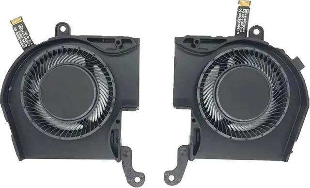 Alt view image 2 of 5 - Replacement New Laptop CPU + GPU Cooling Fan for DELL Alienware Dell Alienware X14 R1 RTX3050 9-Needle Series 0198CH 05PF30 ND75C85-21F10 ND75C86-21F11 DC28000YFD0 DC28000YED0 DC05V 0.80A Fan