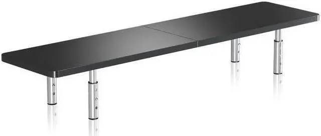 Main image of suptek Wooden Monitor Stand Riser for Computer, Laptop, Printer, Notebook and Flat Screens, 800x230mm Vented Platform, Max 30kg, 3 Adjustable Heights with Extra Large Underneath Storage Space MST016L