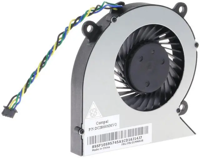 Alt view image 3 of 4 - Replacement CPU Cooling Fan for Lenovo Ideacentre AIO 3-24IIL5 3-22IIL A340-22IWL A340-24IWL A340-24IGM V30a-22IIL V30a-22IML V30a-24IML Desktop 01MN928 DC28000MMV0