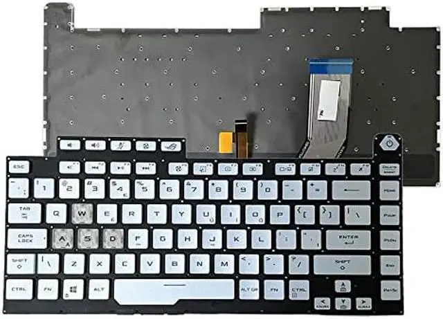 Main image of ZAHARA Keyboard with Blue Backlit US Replacement for Asus Rog Strix G531GT G531GU G531GD G531GW G531GV