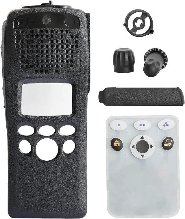 Main image of VBLL Replacement Housing Kit Case Cover for XTS2500 Model 2 XTS2500II XTS2500 M2 (Black)