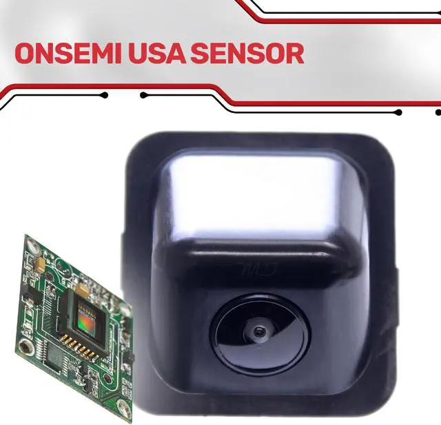 Alt view image 3 of 5 - Master Tailgaters Replacement for Cadillac CTS Sedan w/o Surround View (2014-2016), CTS Sedan w/o Surround View/Video Display Mirror (2017-2019) Backup Camera OE Part # 23387830, 22881099, 84122569
