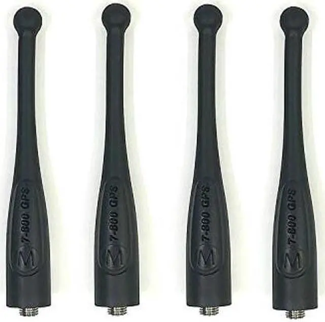 Main image of NAR6595A Stubby Antenna for Motorola APX 764-870MHz Signal Band and 7-800 GPS by KCTIN (4 Packs)