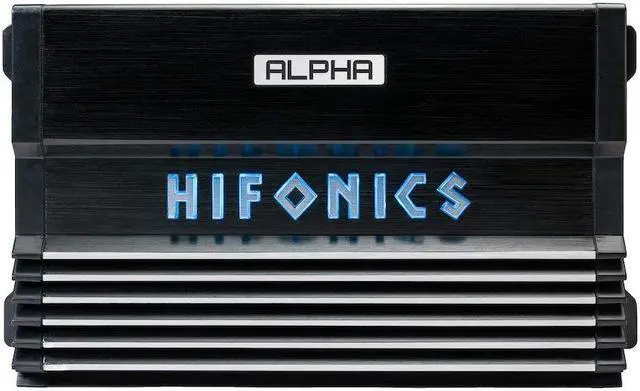 Alt view image 2 of 5 - Hifonics A1000.2D Alpha Series Compact 1000 Watt Two Channel Car Amplifier Full Range Super D-Class Amp