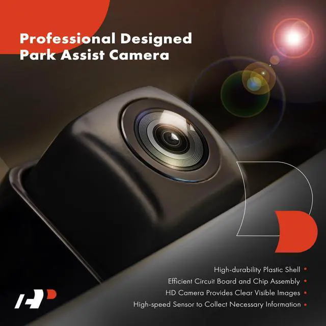 Alt view image 3 of 5 - A-Premium Park Assist Camera Rear View Backup Reverse Camera Compatible with Select Jeep & Dodge Models - 2012-2013 Grand Cherokee, 2012-2013 Durango - Replace# 56054059AF