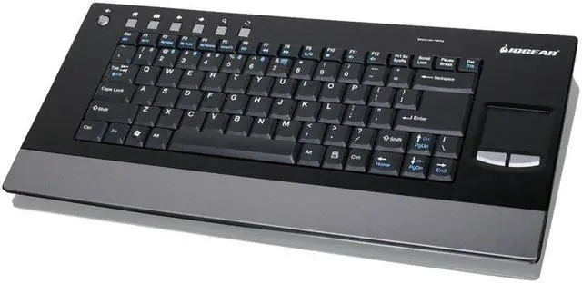 Main image of IOGEAR Multi-Link Bluetooth Keyboard with Touchpad GKM611B (Black/Grey)