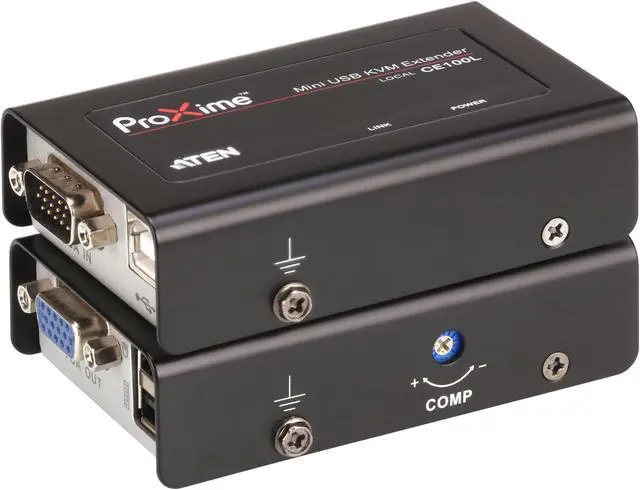 Main image of ATEN TECHNOLOGIES CE100 CAT5 USB Mini Console Extender