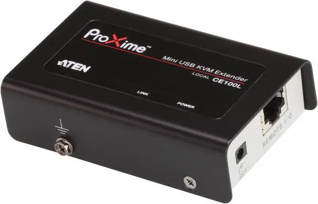Alt view image 4 of 5 - ATEN TECHNOLOGIES CE100 CAT5 USB Mini Console Extender