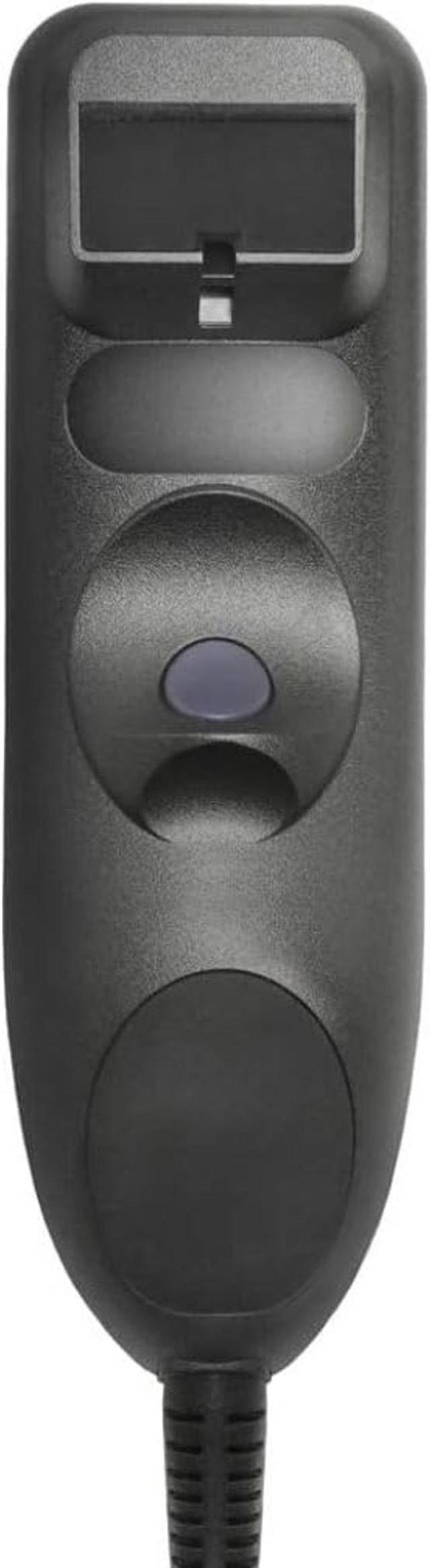 Alt view image 4 of 5 - Nuance PowerMic III Microphone for Dragon (Non-Healthcare), 9 Ft Cord, Dictate Documents and Control your PC - all by Voice, [PC Disc], Black