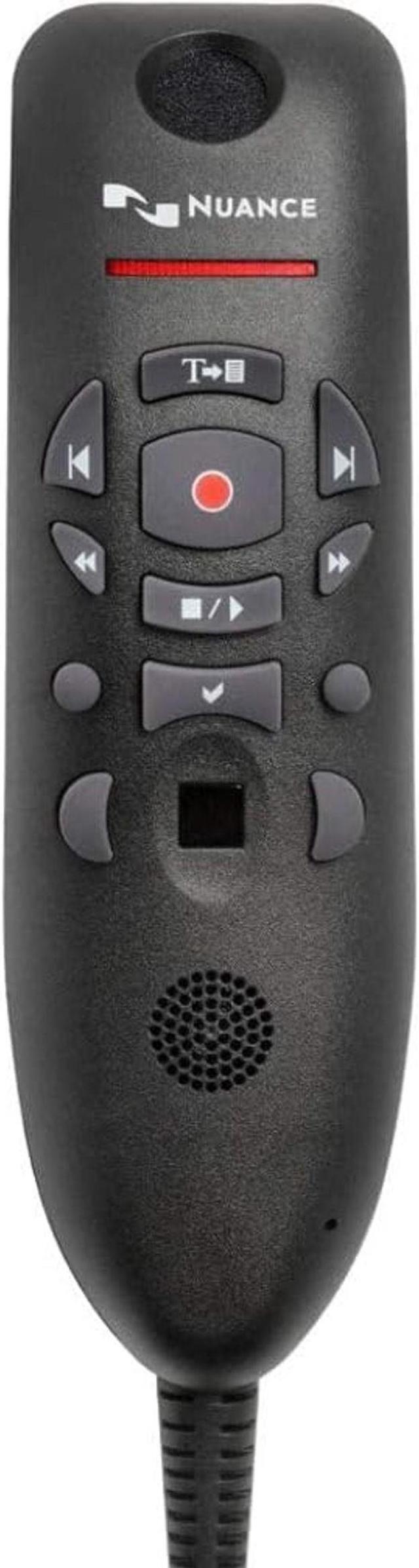 Alt view image 3 of 5 - Nuance PowerMic III Microphone for Dragon (Non-Healthcare), 9 Ft Cord, Dictate Documents and Control your PC - all by Voice, [PC Disc], Black