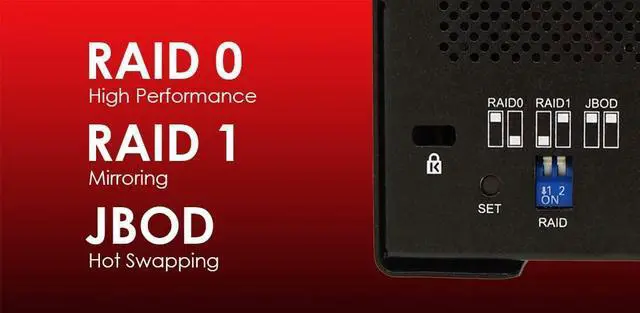 Alt view image 5 of 5 - Blackjet VX-2SSD USB 3.2 Gen 2 10Gbps USB Type-C Dual SSD Dock RAID 0 RAID 1 JBOD Backup Solution 4K, USB4, Archive, Backup, Copy, Mac Mini, iPad, Windows Surface