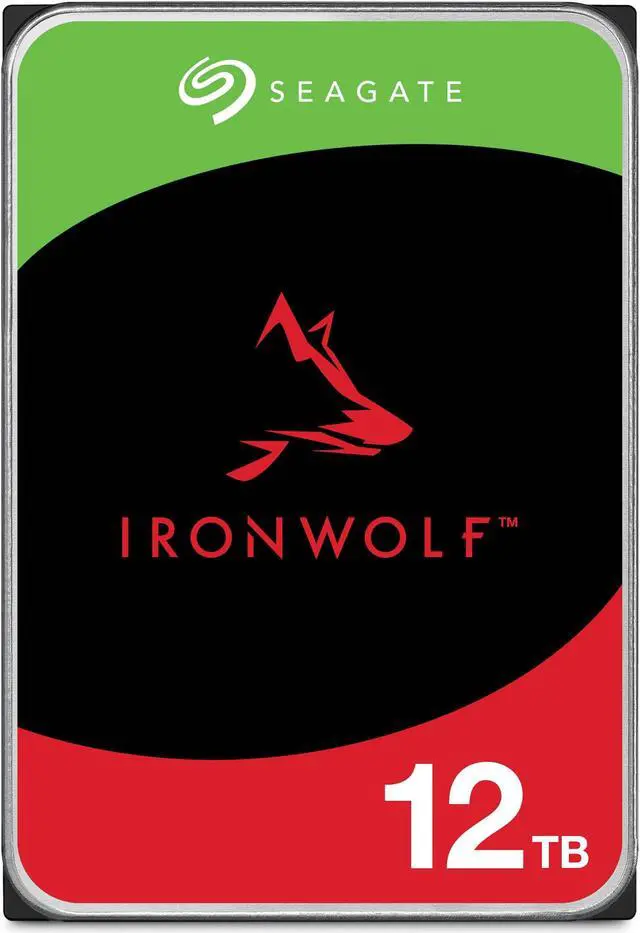 Main image of Seagate IronWolf 12TB NAS Internal Hard Drive HDD - 3.5 Inch SATA 6Gb/s 7200 RPM 256MB Cache RAID Home Servers - Newest Model (ST12000VN0008)