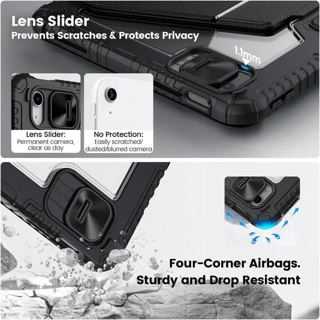 Alt view image 5 of 5 - Nillkin iPad 10th Generation Keyboard and Magnetic Stand Magic Case for iPad 10.9 inch 10th case with Keyboard, Detachable Backlit Keyboard,Trackpad