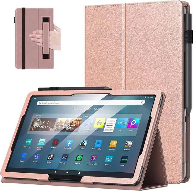 Main image of MoKo for  Kindle Fire Max 11 Case (13th Generation, 2023 Release) 11" - Slim Folding Stand Cover Case for Fire 11 Tablet with Auto Wake/Sleep, Rose Gold