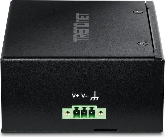 Alt view image 5 of 5 - TRENDnet 8-Port Industrial Gigabit PoE+ DIN-Rail Mini Switch, TI-PGLC80, 8 x Gigabit PoE+ Ports, 200W PoE+ Power Budget, 16Gbps Switching Capacity, NDAA & TAA Compliant