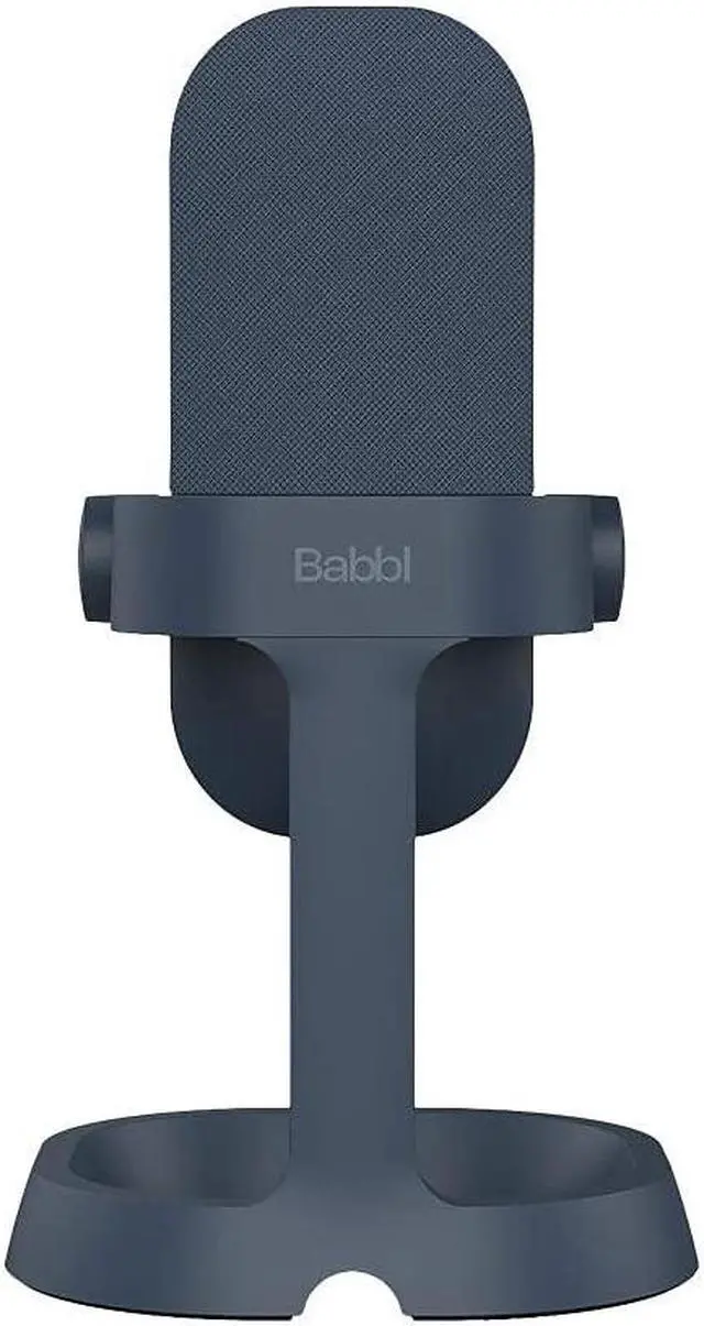 Alt view image 4 of 5 - Babbl USB-C Plug and Play Microphone for Podcasting, Streaming, Gaming, Vlogging & Recording on PC and Mac - Serene Blue