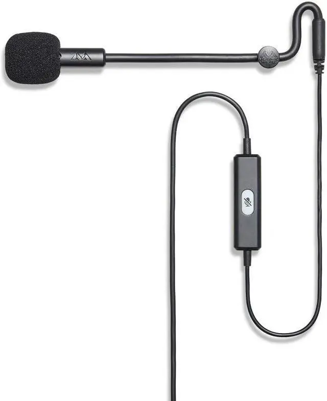 Alt view image 2 of 5 - Antlion Audio ModMic USB 2 Attachable Noise-Cancelling Microphone with Mute Switch Compatible with PC, PlayStation, and More.
