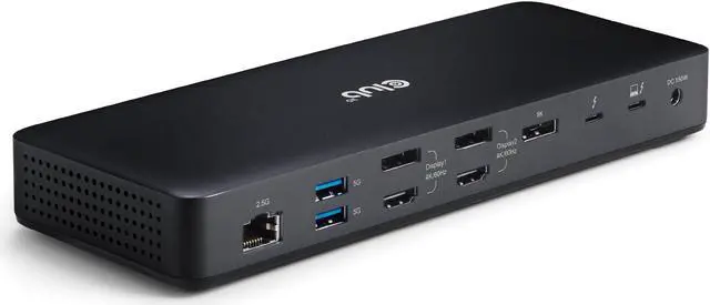 Main image of Club 3D CSV-1583 Thunderbolt 4 Certified 16-in-1 Docking Station- with 40Gbps Data and Video, 4 Display Output, Ethernet RJ45 2.5Gbps