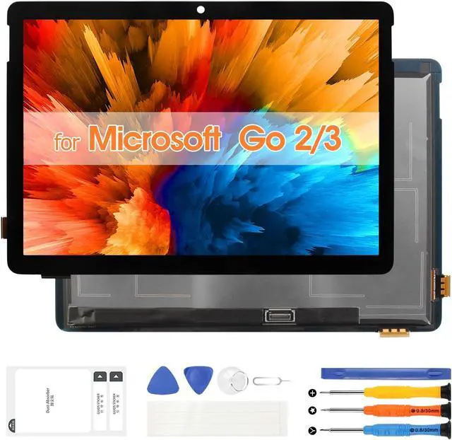 Main image of for Microsoft Surface Go 2 Screen Replacement for Surface Go 3 LCD Display Digitizer 1901 1926 1927 Touch Screen Assembly with Repair Tools(Black,10.5 inch)