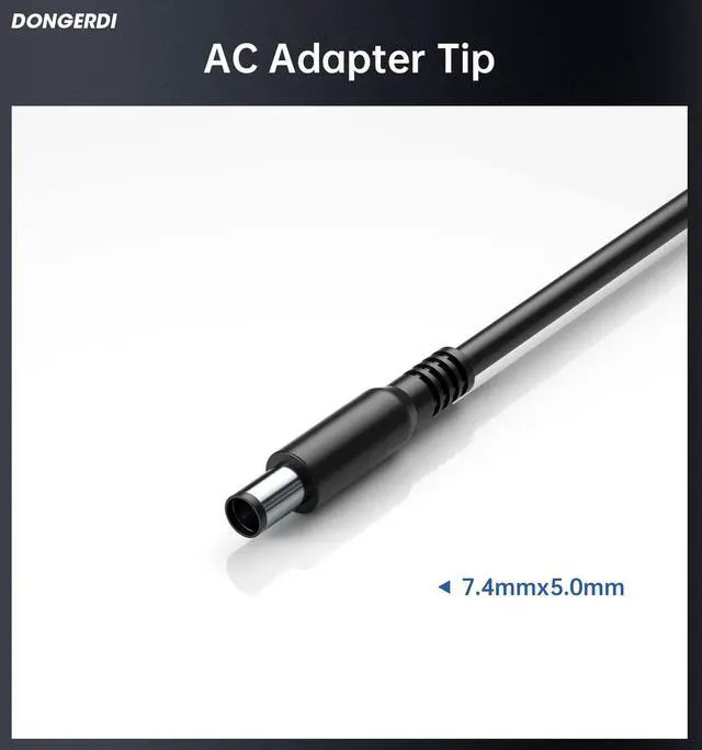 Alt view image 2 of 5 - 240W AC Charger for Dell Alienware 15 17 R1 R2 R3 R4 R5 M15 M17 M11X M14X M17X G3 G5 G7 Precision 7710 7540 M6400 M6500 M6700 M6800 M4300 Power Adapter Supply Cord